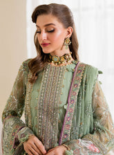 Chinon By Iznik Embroidered Luxury Net 3 Piece Unstitched Suit IZ24CCV2 CC-41